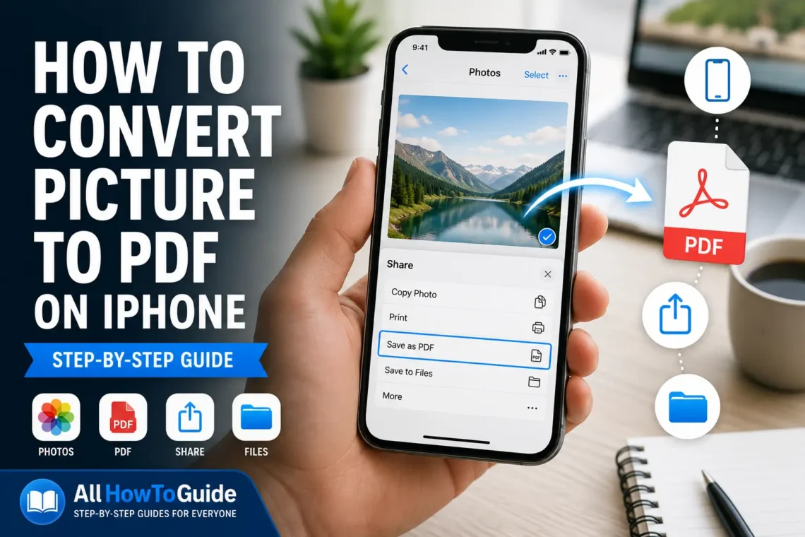 How to Convert Picture to PDF on iPhone