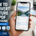 How to Convert Picture to PDF on iPhone