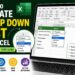 How to Create Drop Down List in Excel