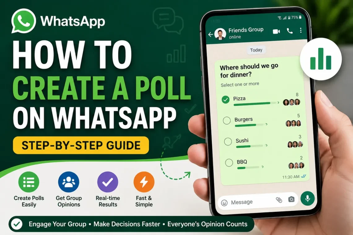 How to Create a Poll on WhatsApp