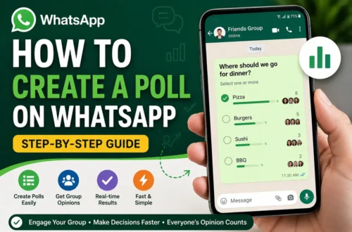 How to Create a Poll on WhatsApp