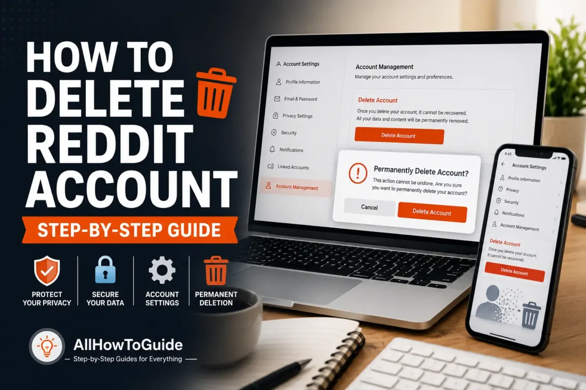 How to Delete Reddit Account