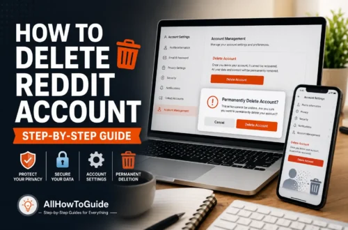 How to Delete Reddit Account