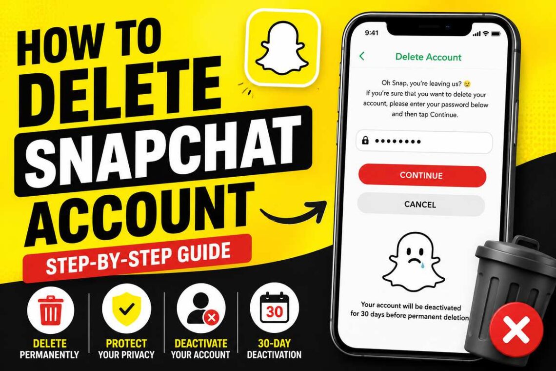 How to Delete Snapchat Account