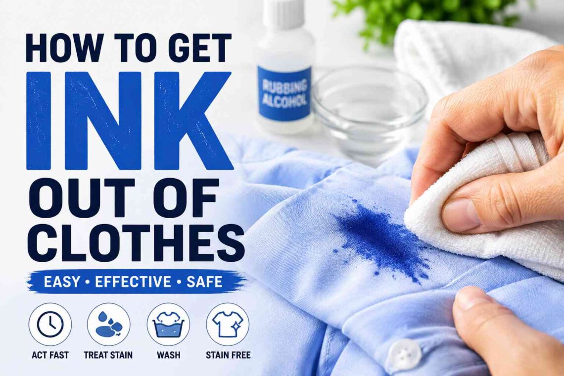 How to Get Ink Out of Clothes