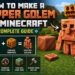 How to Make a Copper Golem in Minecraft