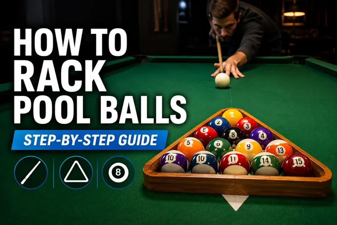 How to Rack Pool Balls