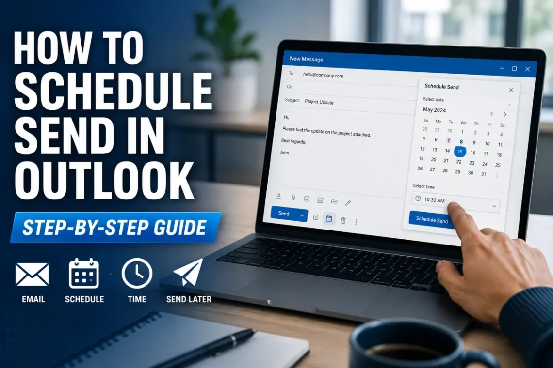 How to Schedule Send in Outlook