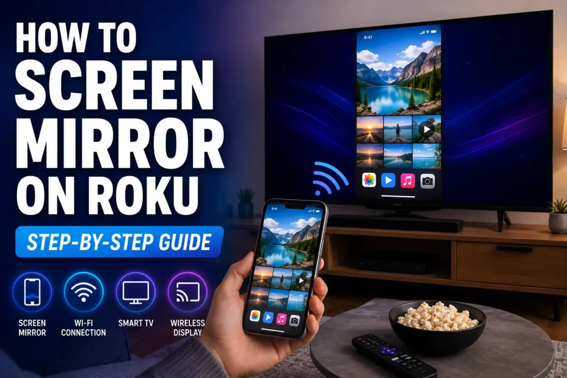 How to Screen Mirror on Roku