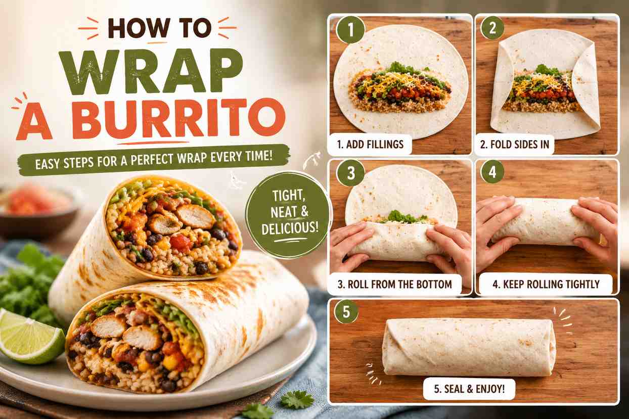 How to Wrap a Burrito