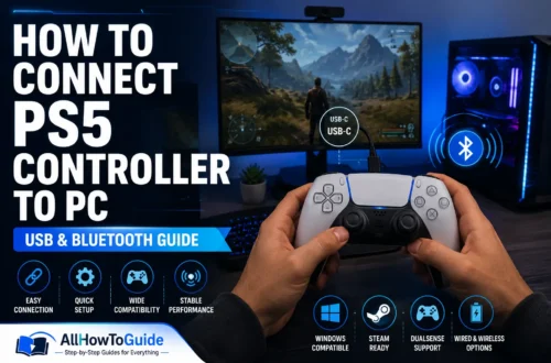 How to Connect PS5 Controller to PC