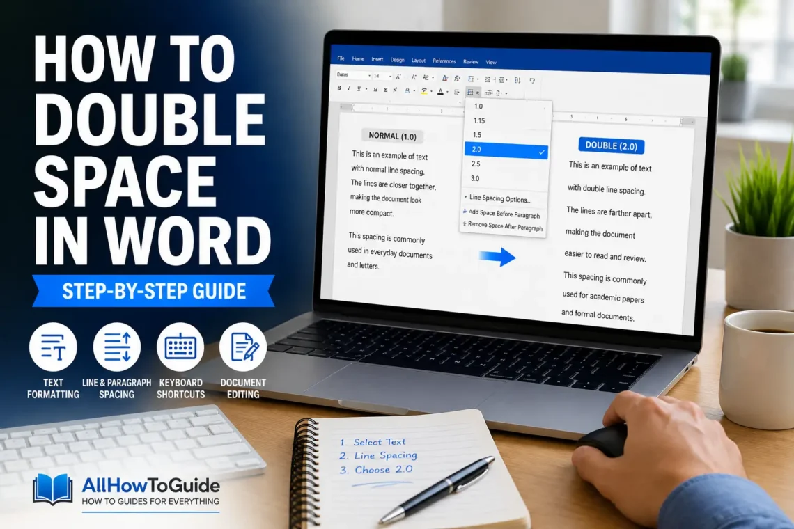 How to Double Space in Word