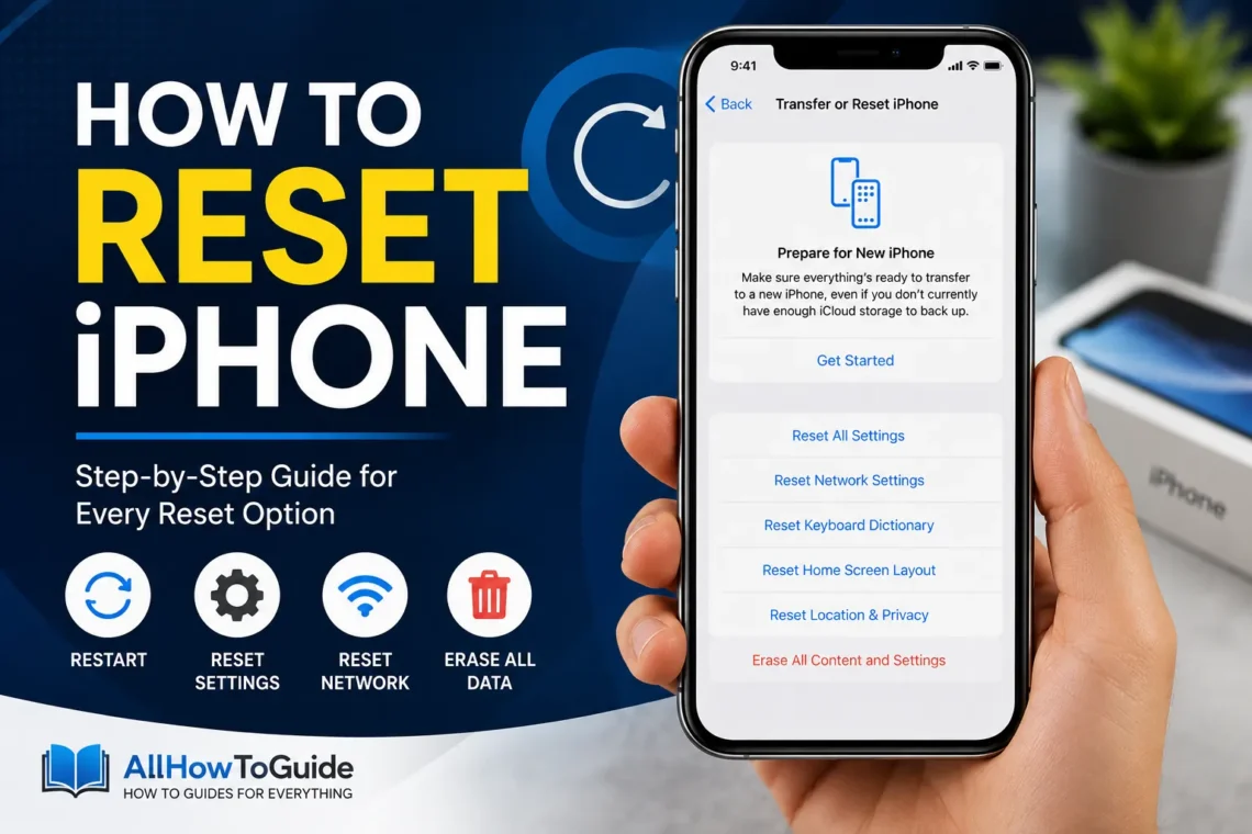 How to Reset iPhone